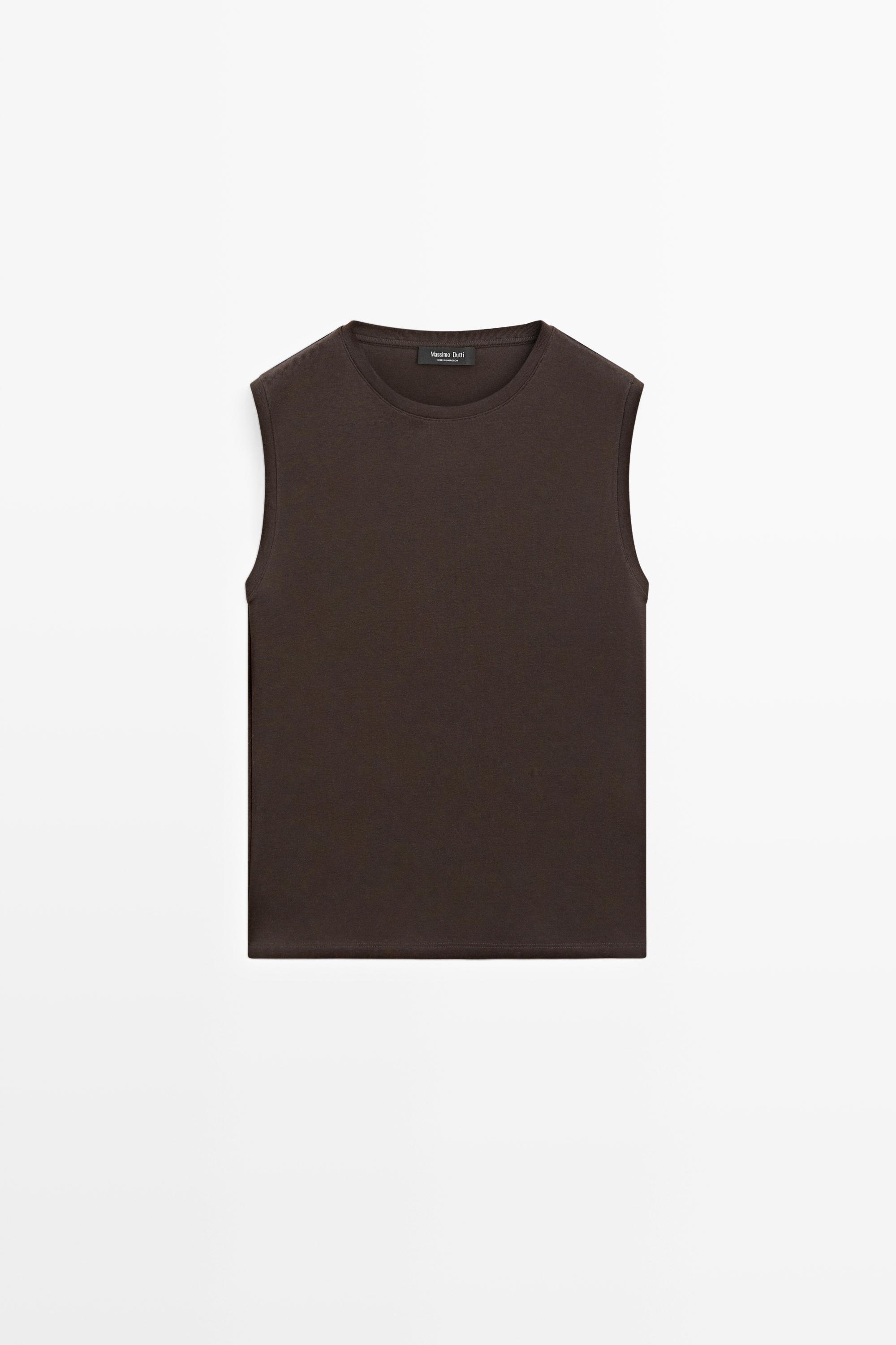 100% cotton sleeveless top